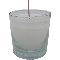 Vaso redondo blanco 6,5x6,5 cm