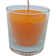 Vaso redondo naranja 6,5x6,5 cm