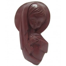 VIRGEN NIÑA (MADERA 17 CM)